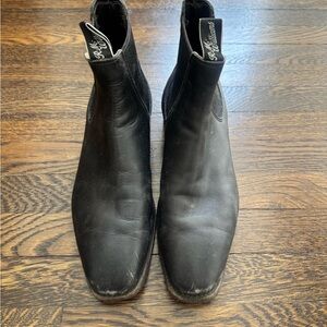 R.M. Williams Men's Black Leather Chukka Boots